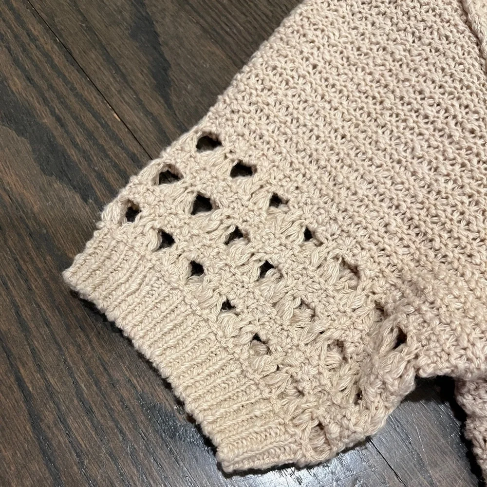 Free People Bree Pullover in Summer Khaki Size XS - Picture 7 of 8